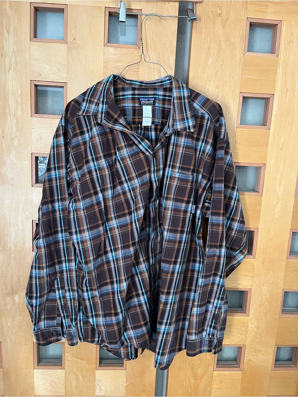 Patagonia Lightweight Organic Cotton Flannel Shirt, XL